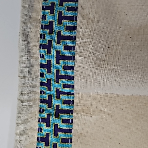 Tory Burch Canvas Drawstring Large Dust Bags Set of 2 - Picture 7 of 8